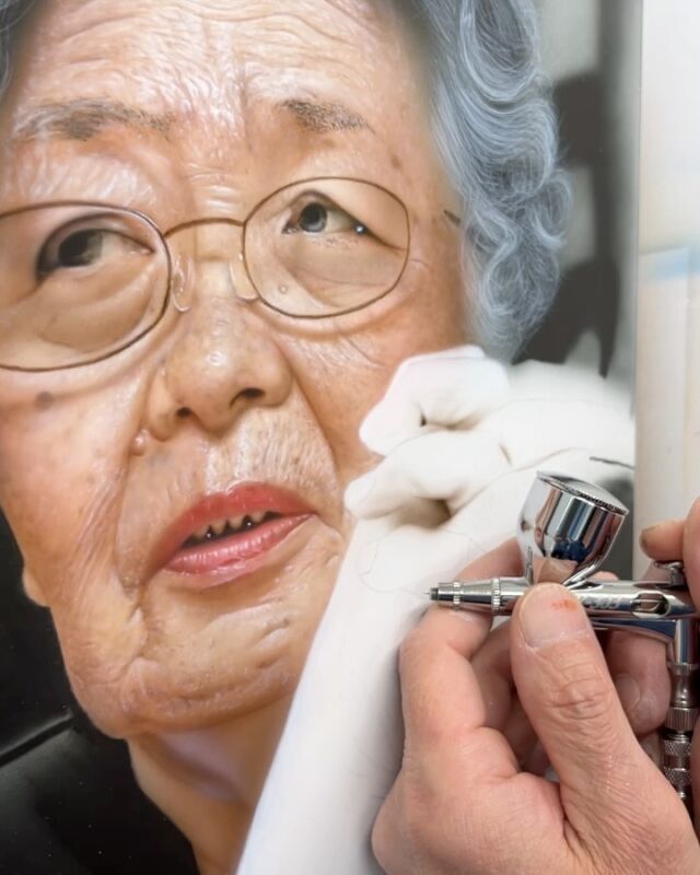 エアーブラシアート バイク🏍️ 全塗装、エアブラシ、バフ掛け、整備！ ありがとうご